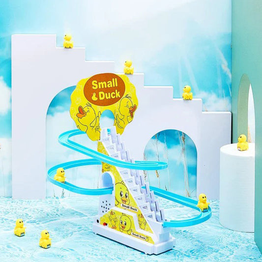 QuackyTrack™ - Enten-Treppenrutsche für Kleinkinder