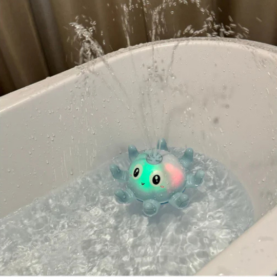 SplashGlow™ - Badfontäne – Interaktives Badespielzeug mit Licht & Wasser