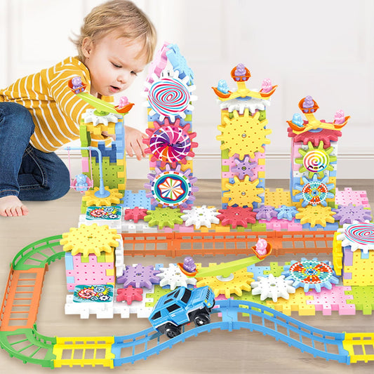 KlapKracht™ – Kreativer Montessori-Bauspaß mit Drehkraft!