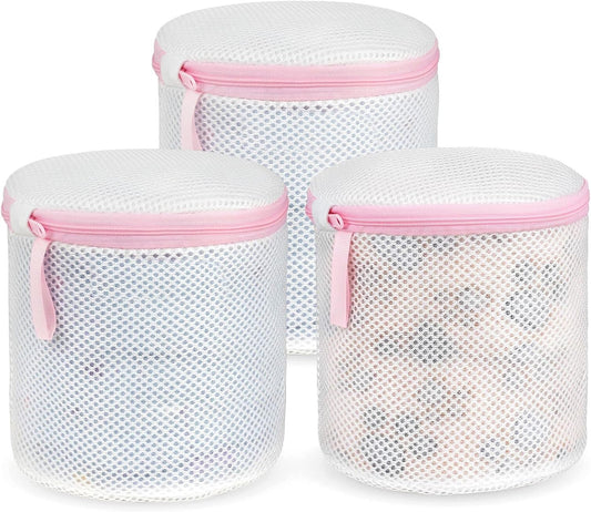 wiederverwendbarer Wäschesack mit Reißverschluss für BHs, Kleidung, Socken, Babykleidung