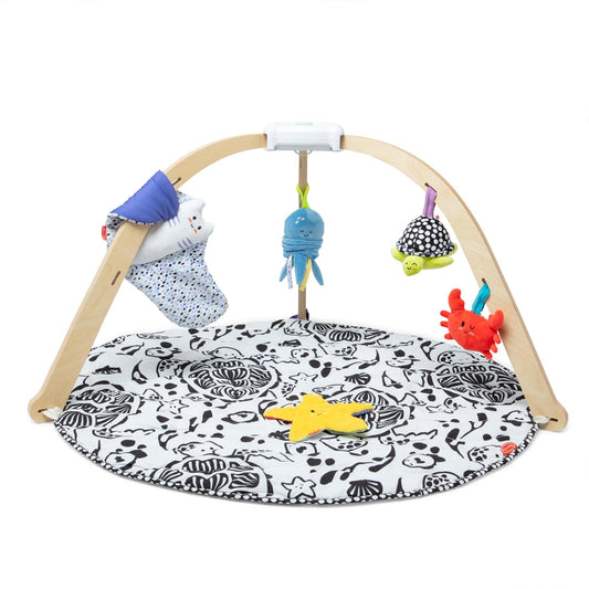 OceanPlay™ – Holz-Babygym mit Lernspielmatte