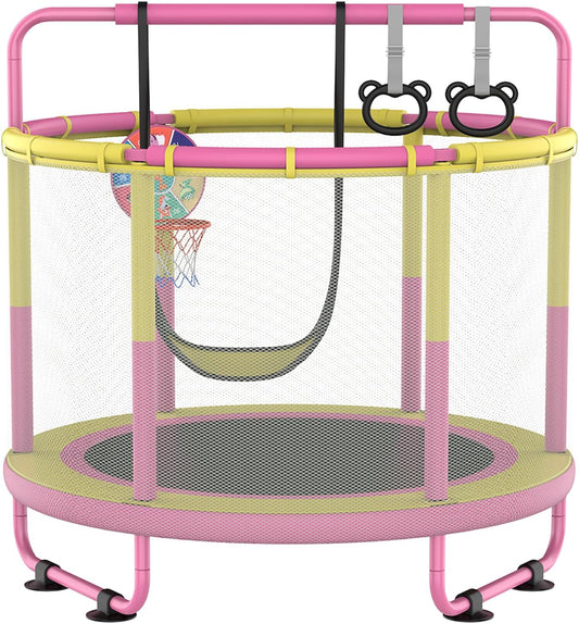 Milo & Moon - Multifunktionales Kindertrampolin mit Sicherheitsnetz