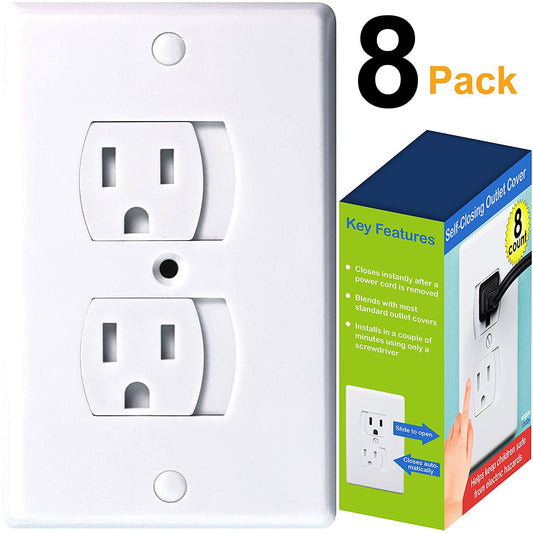 PlugSafe™ – Der selbstschließende Steckdosenschutz