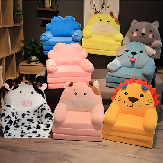 MiloChair™ – Foldable 2-in-1 Comfortable Kids’ Lounge Chair (Ages 2+)