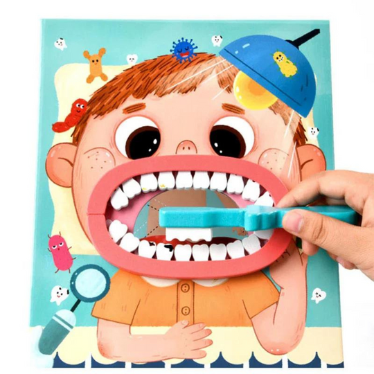 LittleDentist™ – Pädagogisches Rollenspiel für Kinder mit Zahnärzte-Set