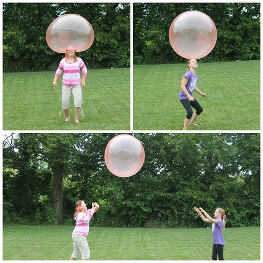 WobbleWonder™ - Reißfester aufblasbarer Seifenblasenball