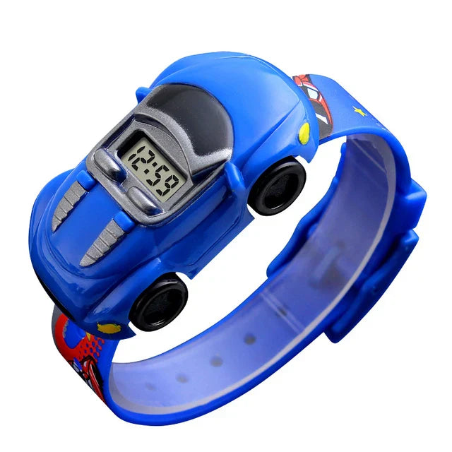 SpeedTrack™ – Kinderuhr für Jungen mit Silikonband