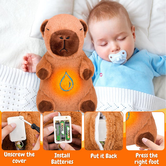 Calmara™ – Entspannungs-Kuscheltier mit Atemrhythmus & Licht