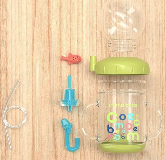 TinyTummy™ – Baby-Trinkflasche mit Walfontäne