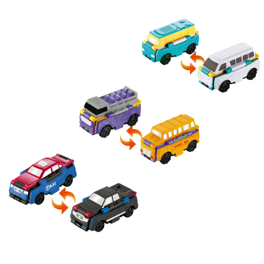 VroomFlip™ – Die 2-in-1-Spielzeugautos