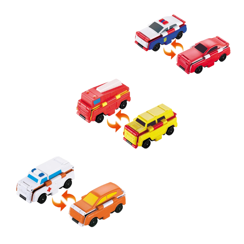 VroomFlip™ – Die 2-in-1-Spielzeugautos