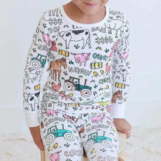 DreamDoodle™ | Malbarer Kinderpyjama