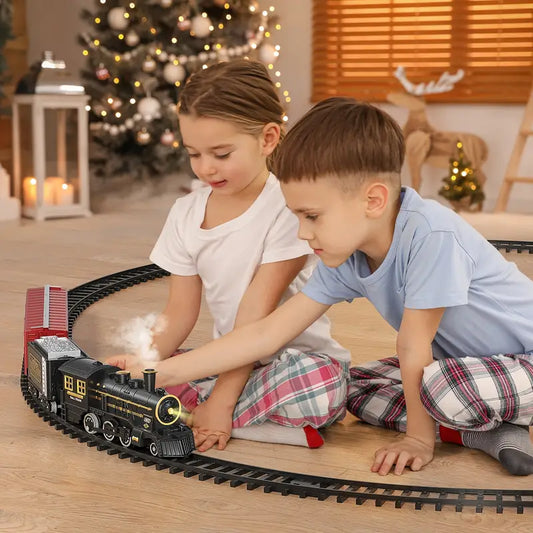 SteamDream™ – Magisches klassisches Dampfeisenbahn-Set für Kinder