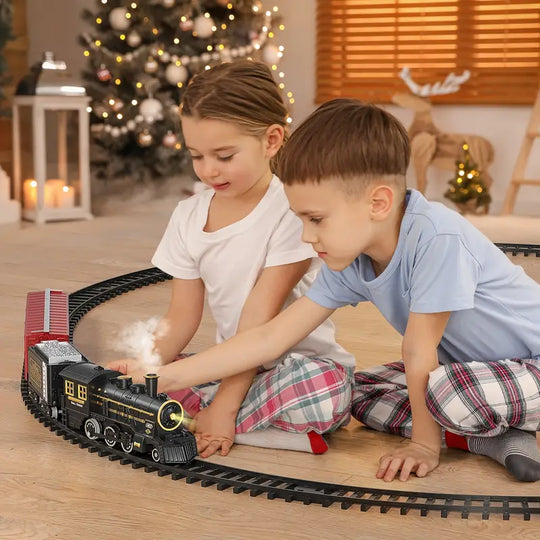 SteamDream™ – Magisches klassisches Dampfeisenbahn-Set für Kinder