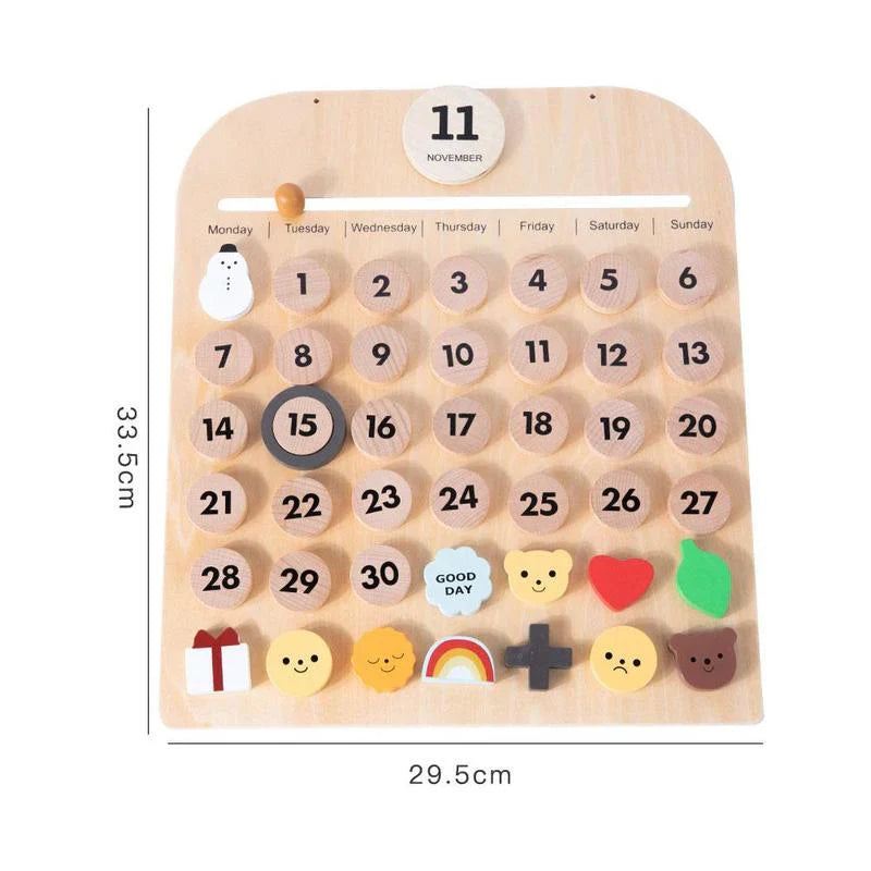 Magnetischer Lernkalender