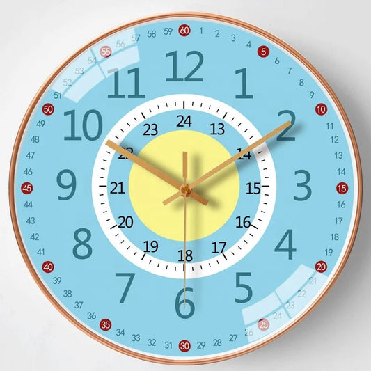 TimeBuddy™ - Kinderwanduhr - Lerne die Uhrzeit abzulesen