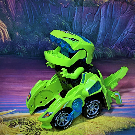 TurboRex™ | Das ultimative verwandelbare Dinosaurierauto