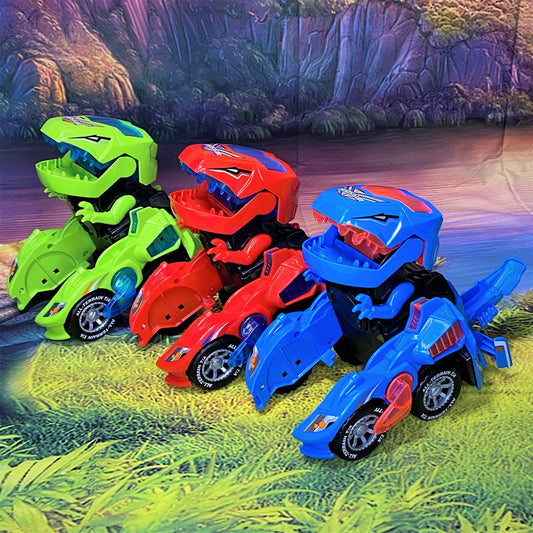 TurboRex™ | Das ultimative verwandelbare Dinosaurierauto