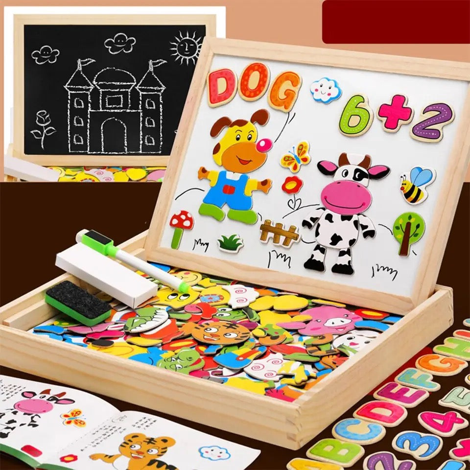 Create & Play™ - Montessori 2-in-1 Zeichentisch