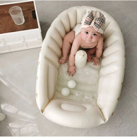AquaNest™ | Aufblasbare Babybadewanne