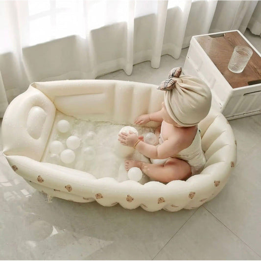 AquaNest™ | Aufblasbare Babybadewanne