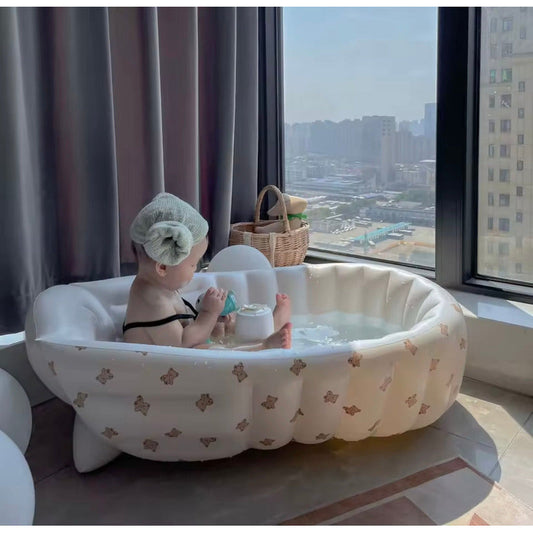 AquaNest™ | Aufblasbare Babybadewanne