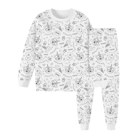 DreamDoodle™ | Malbarer Kinderpyjama
