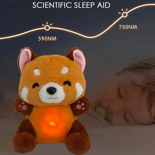 LullaPanda™ – Beruhigendes Kuscheltier mit Atemrhythmus & Musik
