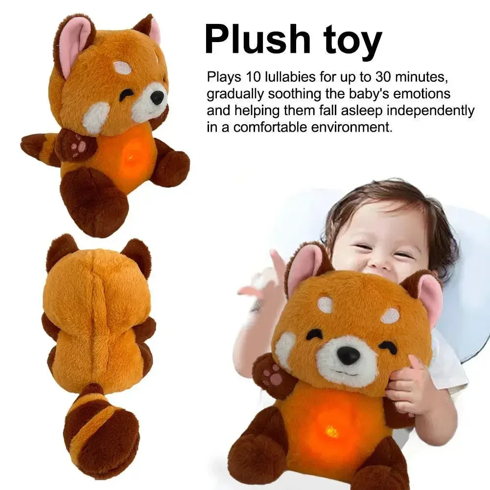 LullaPanda™ – Beruhigendes Kuscheltier mit Atemrhythmus & Musik