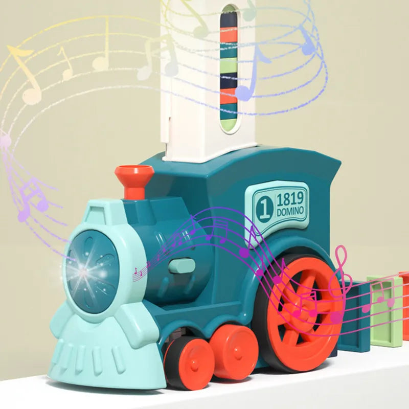 DominoExpress™ – Der automatische Domino-Zug für Kinder