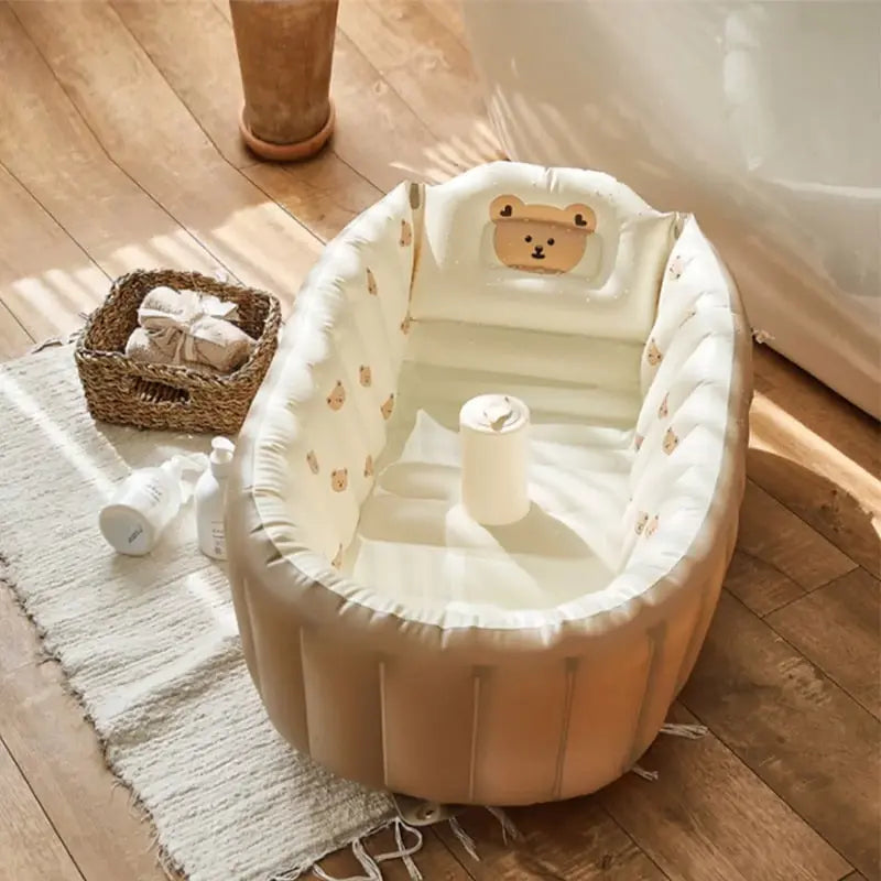 AquaNest™ | Aufblasbare Babybadewanne