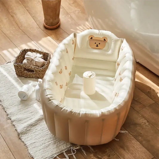 AquaNest™ | Aufblasbare Babybadewanne