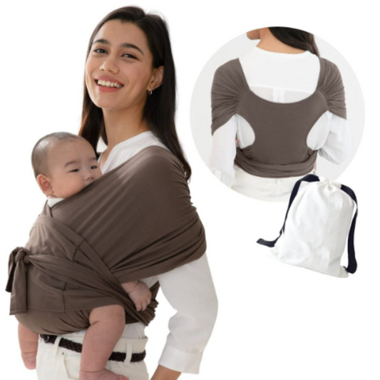 BabyHug™   Babytragetuch mit Rückenstütze