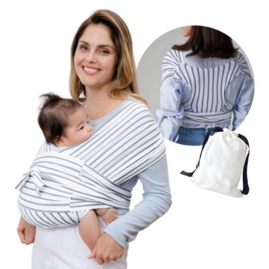 BabyHug™   Babytragetuch mit Rückenstütze