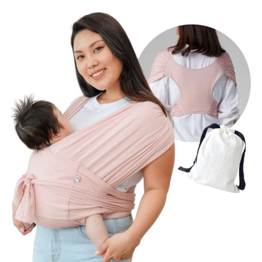 BabyHug™   Babytragetuch mit Rückenstütze