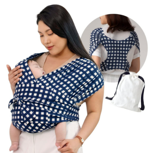 BabyHug™   Babytragetuch mit Rückenstütze