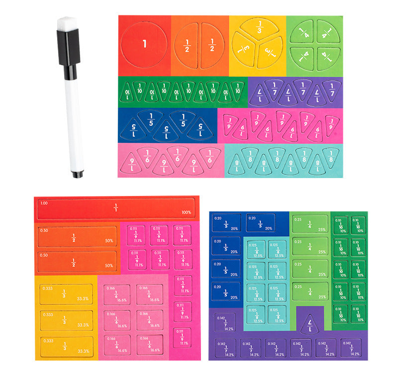 MagnetoFractions™ – Magnetisches Bruchrätselbuch!