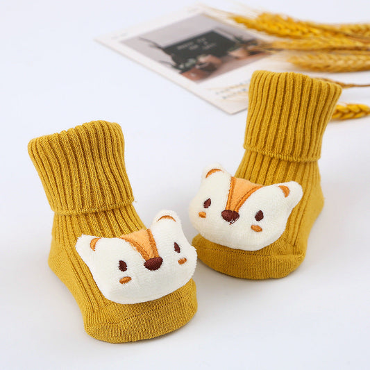 Plüsch-Sockenschuhe für Babys