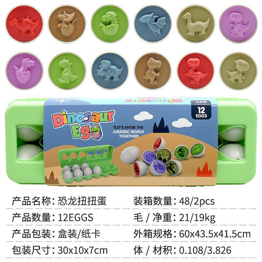Montessori Matching Eggs - Pädagogisches Geschenk für Kinder