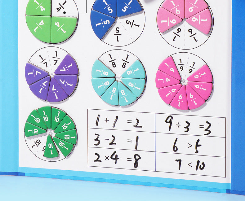MagnetoFractions™ – Magnetisches Bruchrätselbuch!