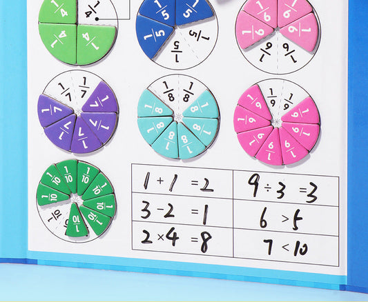 MagnetoFractions™ – Magnetisches Bruchrätselbuch!