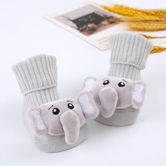Plüsch-Sockenschuhe für Babys