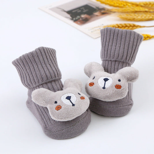 Plüsch-Sockenschuhe für Babys