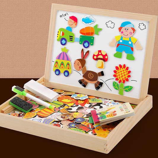 DoodleDesk™ - Montessori 2-in-1 Zeichentisch