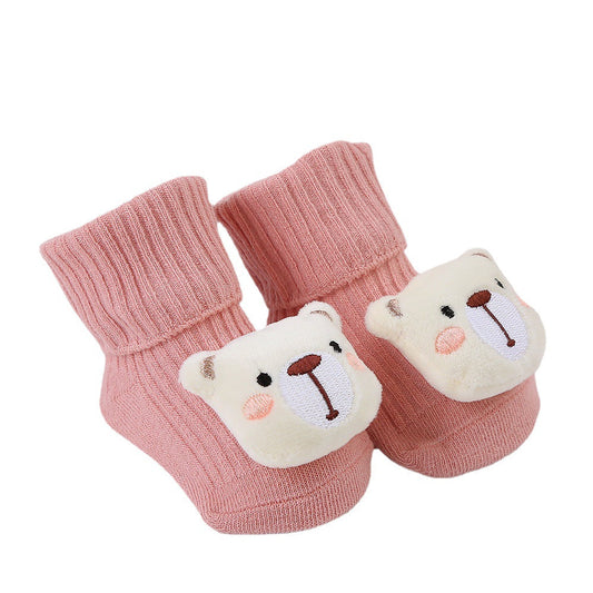 Plüsch-Sockenschuhe für Babys