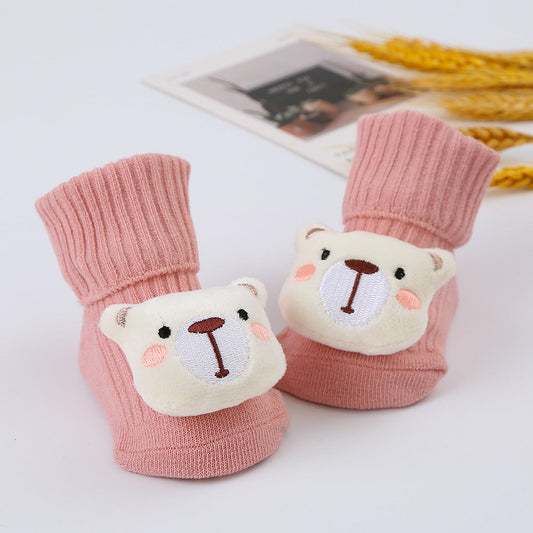 Plüsch-Sockenschuhe für Babys
