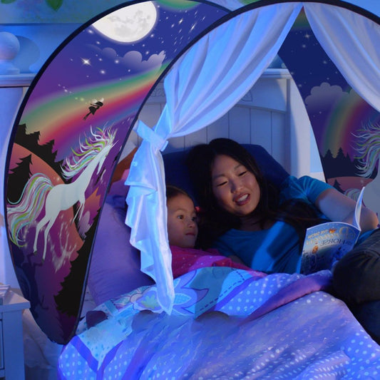 DreamCocoon™ – Kinderbettzelt – Abenteuerlicher Schlafplatz