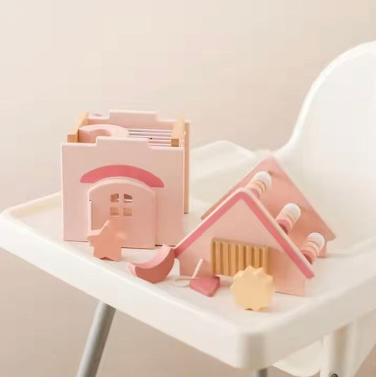 DreamNest™  - Montessori Holzspielzeughaus