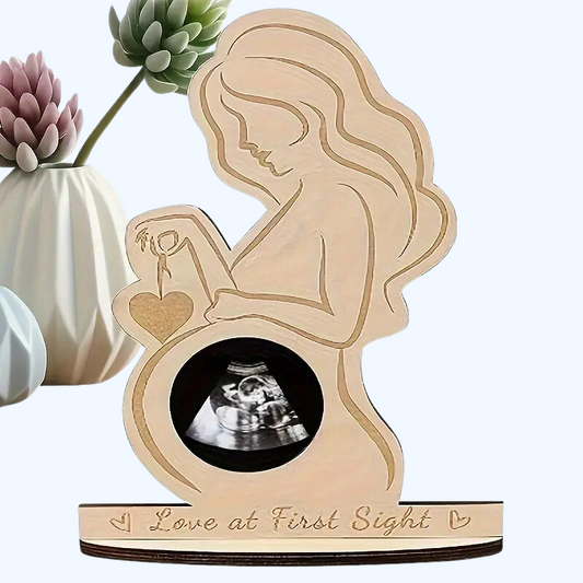 HeartPrint™ – Baby Echo-Fotografien aus Holz