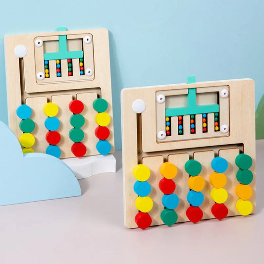ColorMatch™ Montessori Holzpuzzle